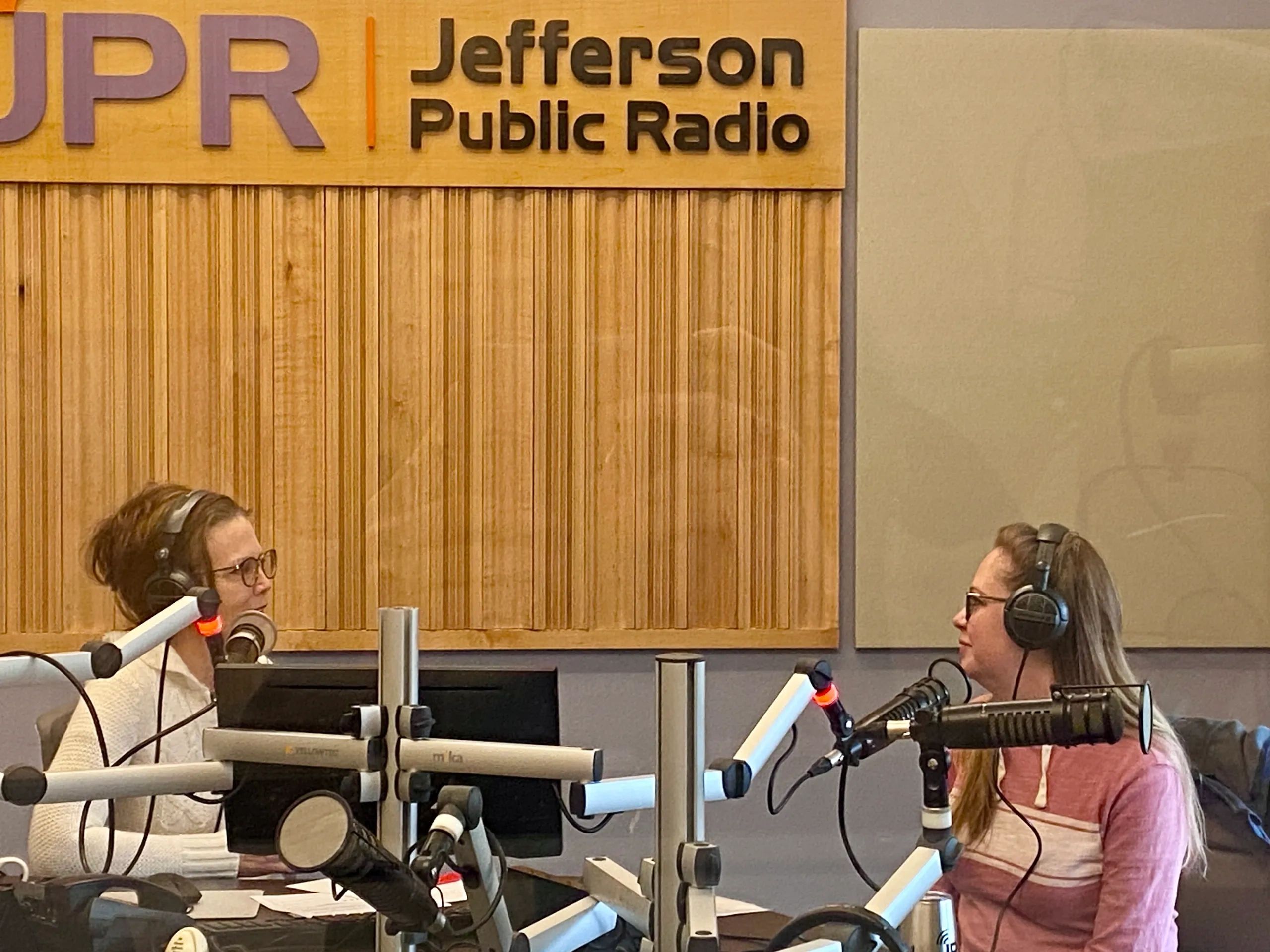 Jefferson Public Radio broadcast studio